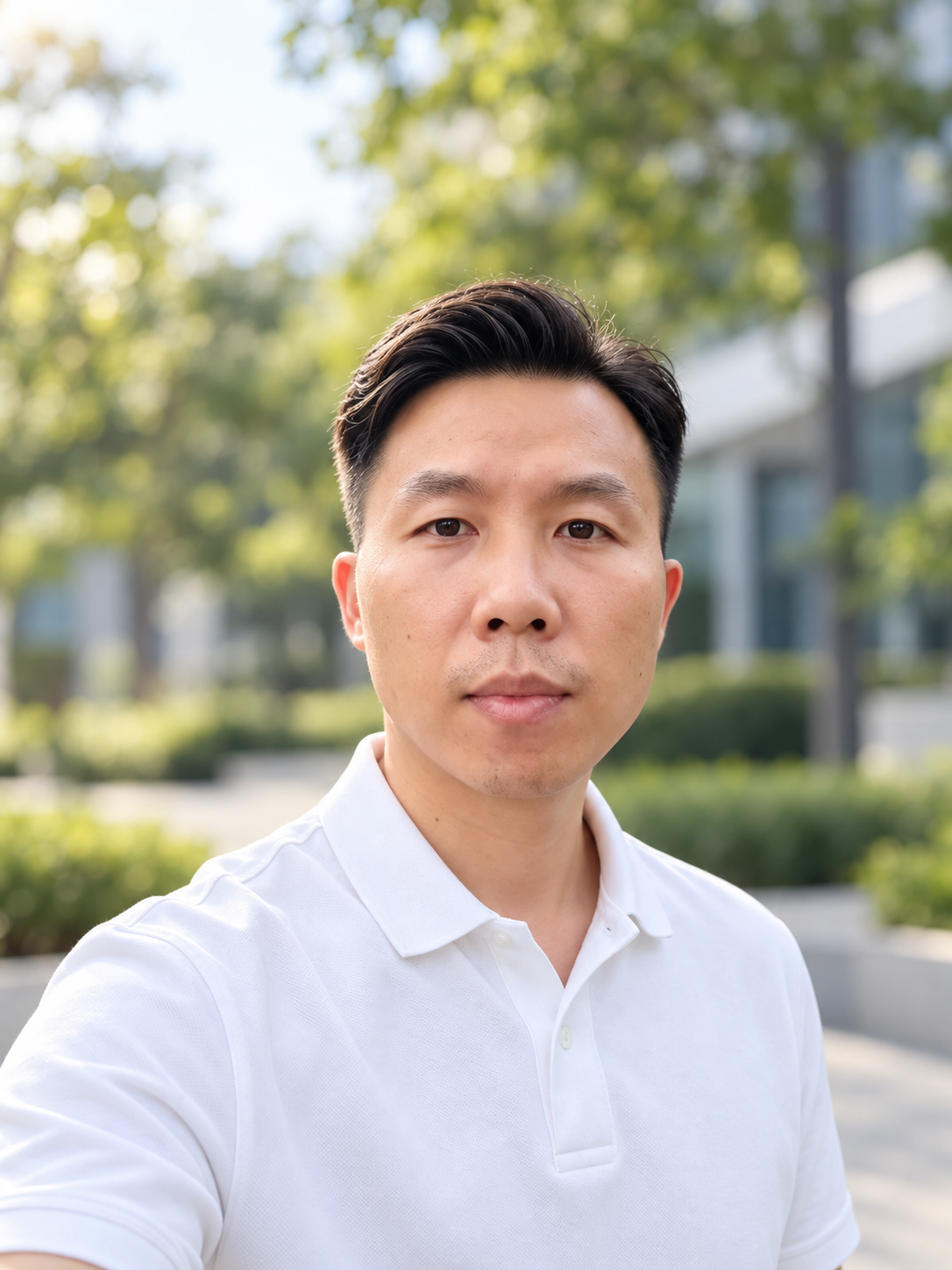 吴鹏的户外肖像